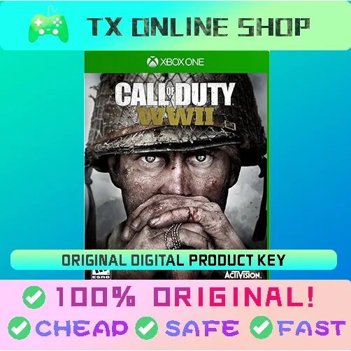 Call of Duty: WWII World War II [Xbox One/Xbox Series X/S Original Game] Xbox Activation cod14 cod