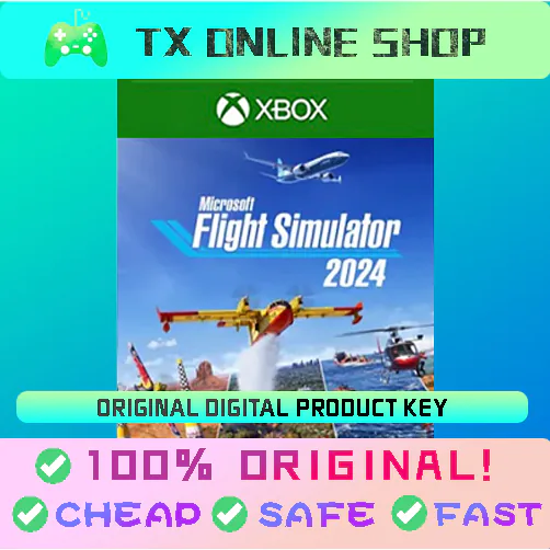 Microsoft Flight Simulator 2024 [PC/Xbox Series X/S/Windows 10 /11 Microsoft Original Game]