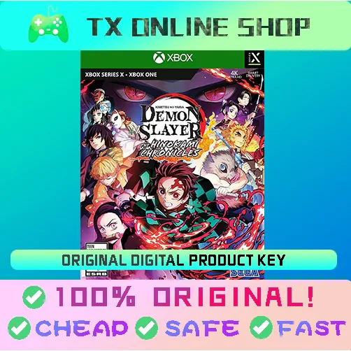 Demon Slayer Kimetsu no Yaiba The Hinokami Chronicles [Xbox One/Xbox Series X/S Original Game] Xbox Activation