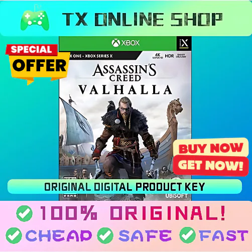 Assassin's Creed Valhalla [Xbox One/Xbox Series X/S Original Game] Xbox Activation